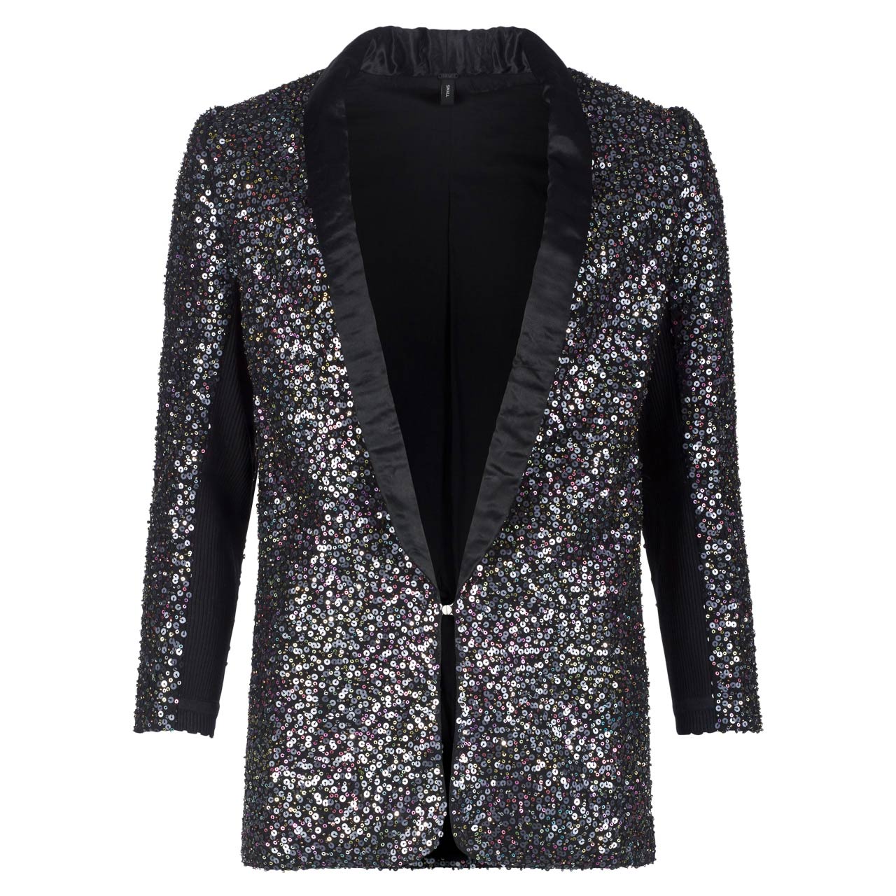 Black Charlotte Sequin Jacket