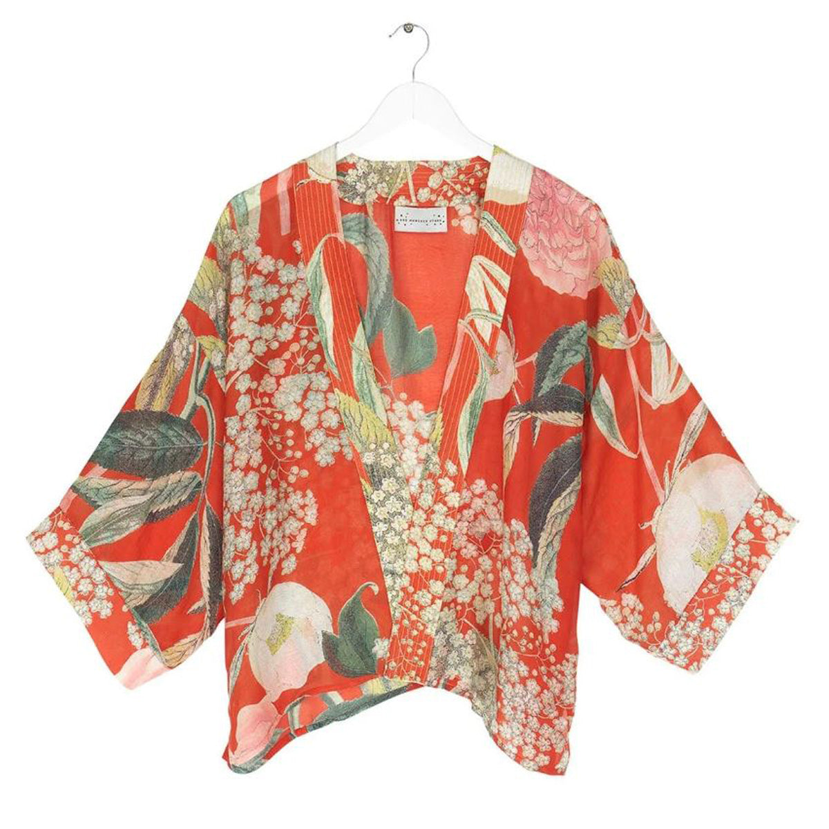 Red sales kimono jacket