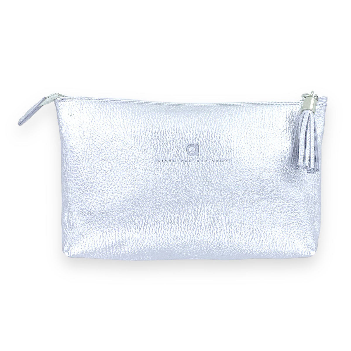 Silver glitter clutch bag online