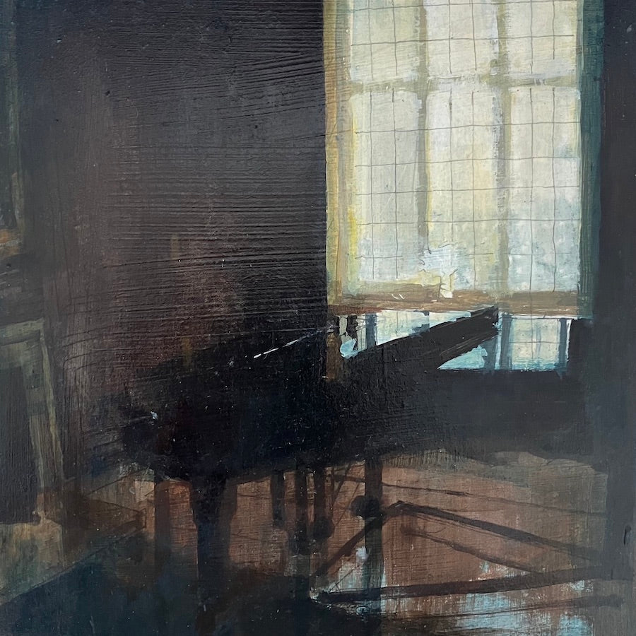 Piano in the Old Green Room 31.5.24 by Julian Sutherland-Beatson