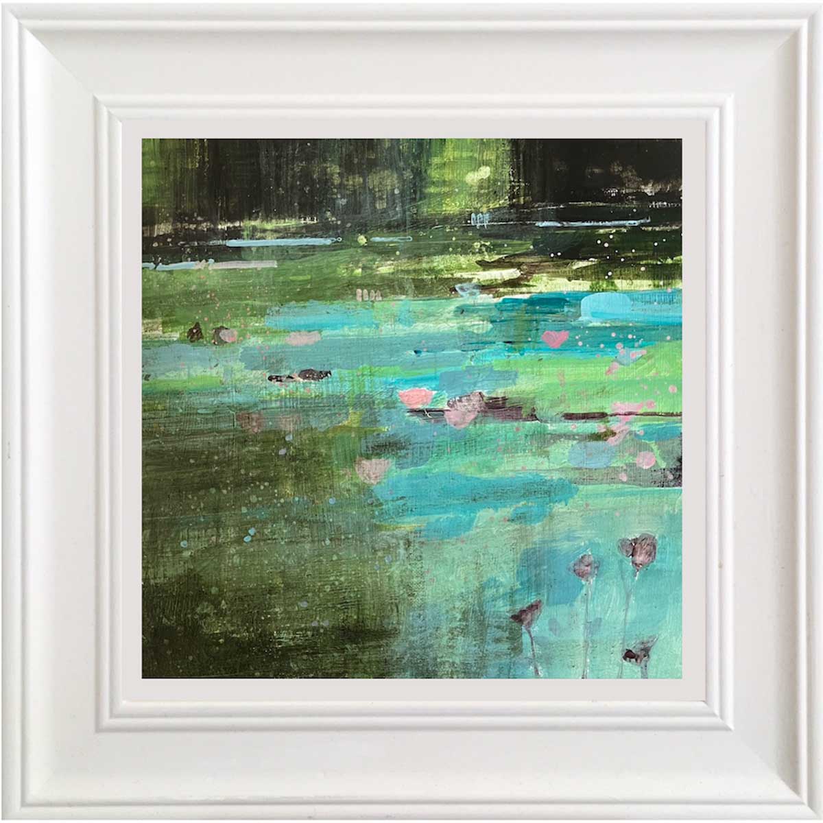 Lilies on the lake 14.6.24 By Julian Sutherland-Beatson