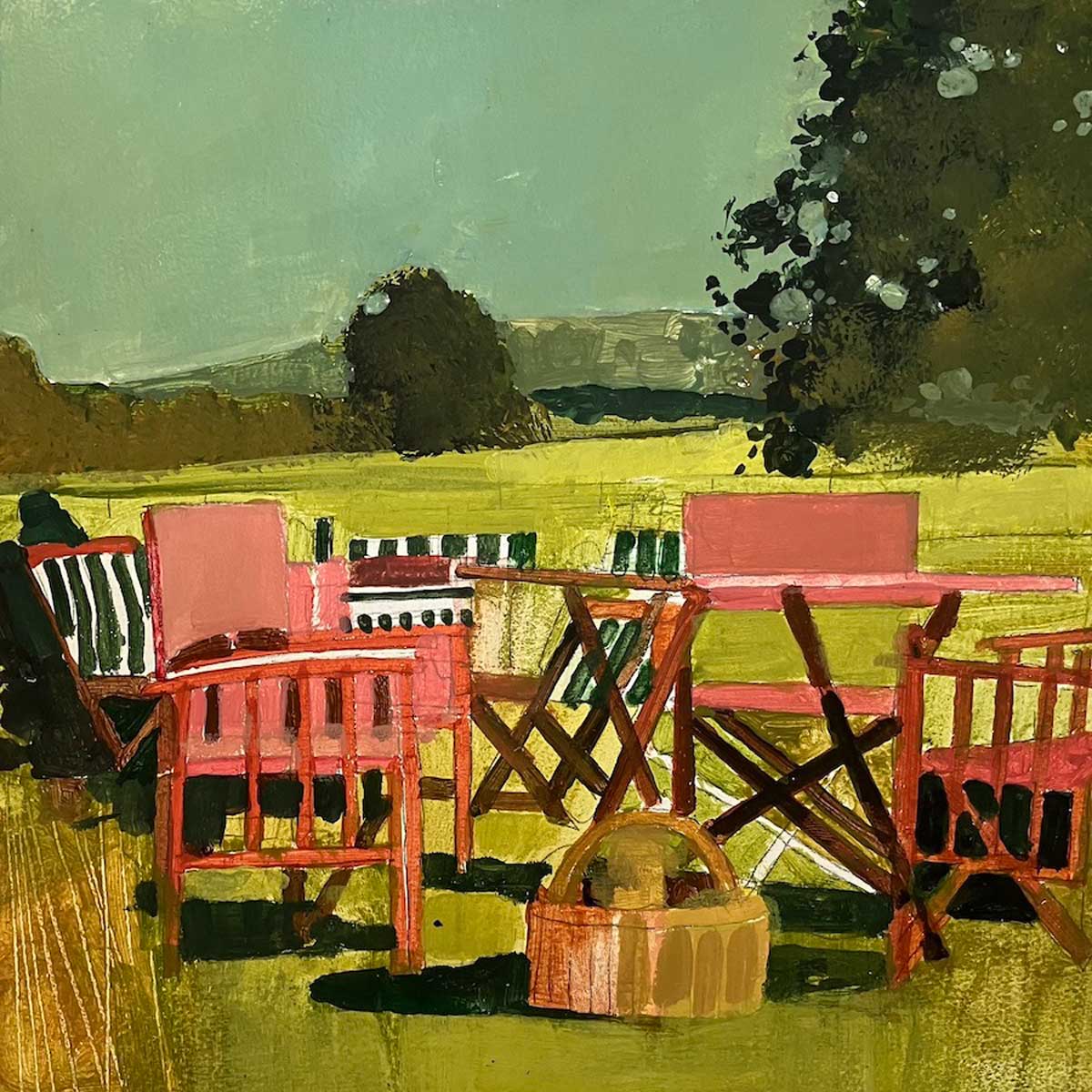 Set up for picnic 17.7.24 By Julian Sutherland-Beatson