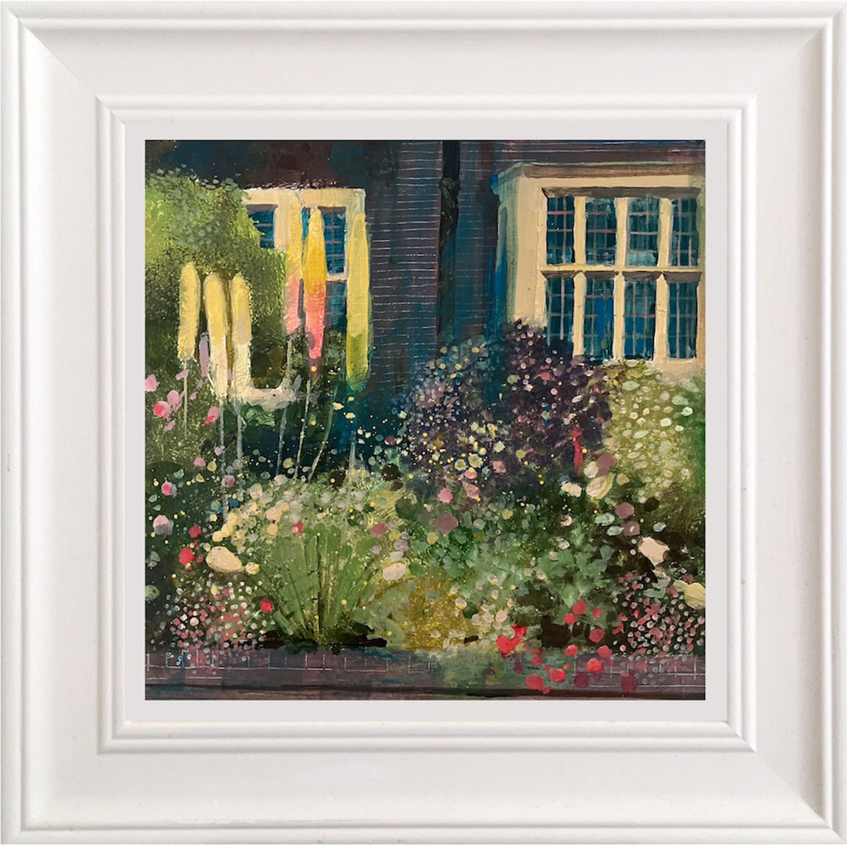 Windows and foliage at Glyndebourne House 18.7.24 By Julian Sutherland-Beatson