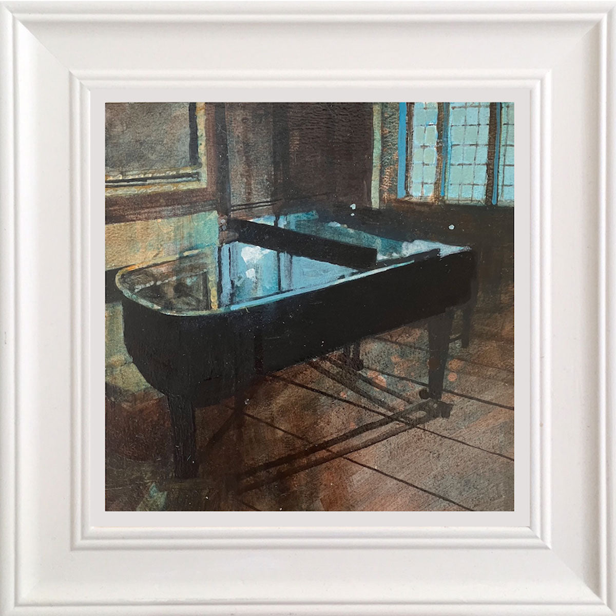 Piano in the Old Green room 2.8.24 By Julian Sutherland-Beatson