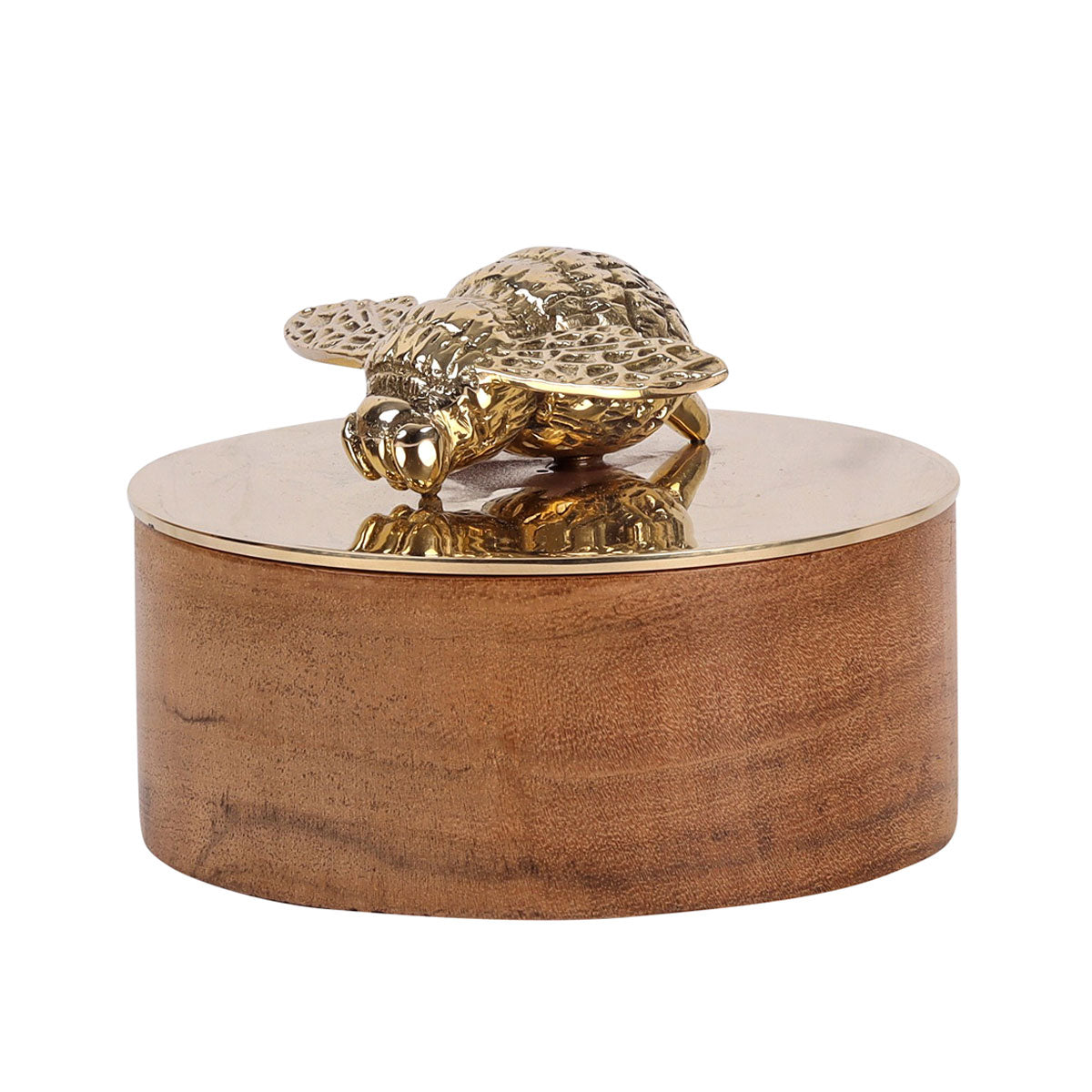 Bee Trinket Box With A Solid Brass Lid