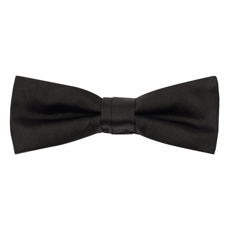 Black Slim Glyndebourne Silk Ready Made Bow Tie