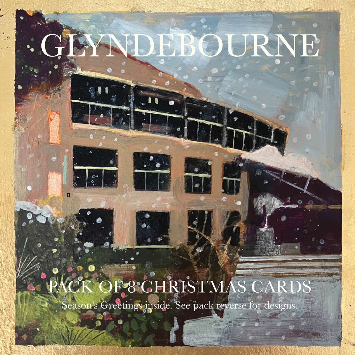 Glyndebourne Christmas Card Pack 2024 By Julian Sutherland-Beatson