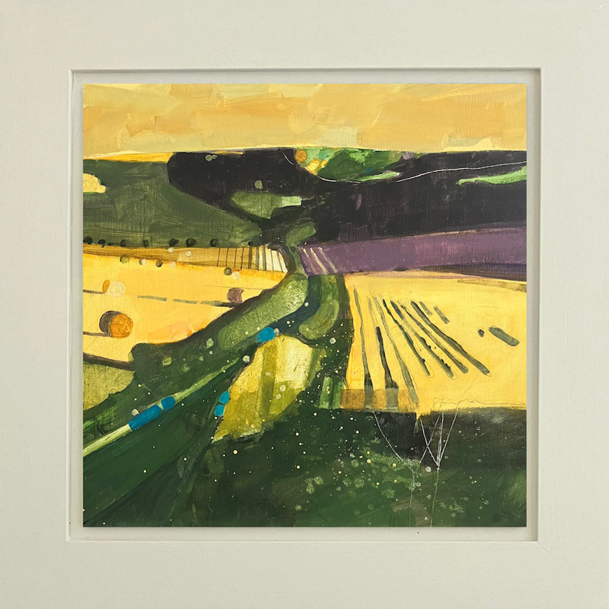 Farm Track Near Ringmer By Julian Sutherland-Beatson