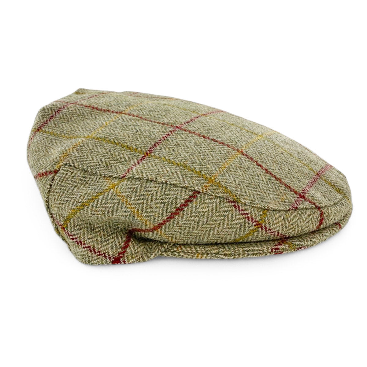 Fern Tweed Flat Cap