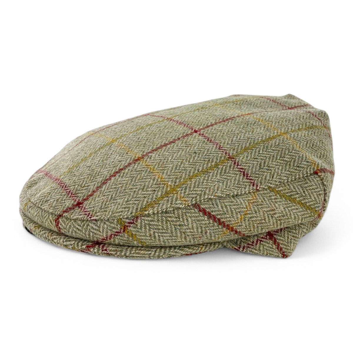 Fern Tweed Flat Cap