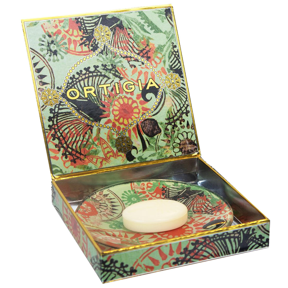 Fico d'India Glass Plate & Soap