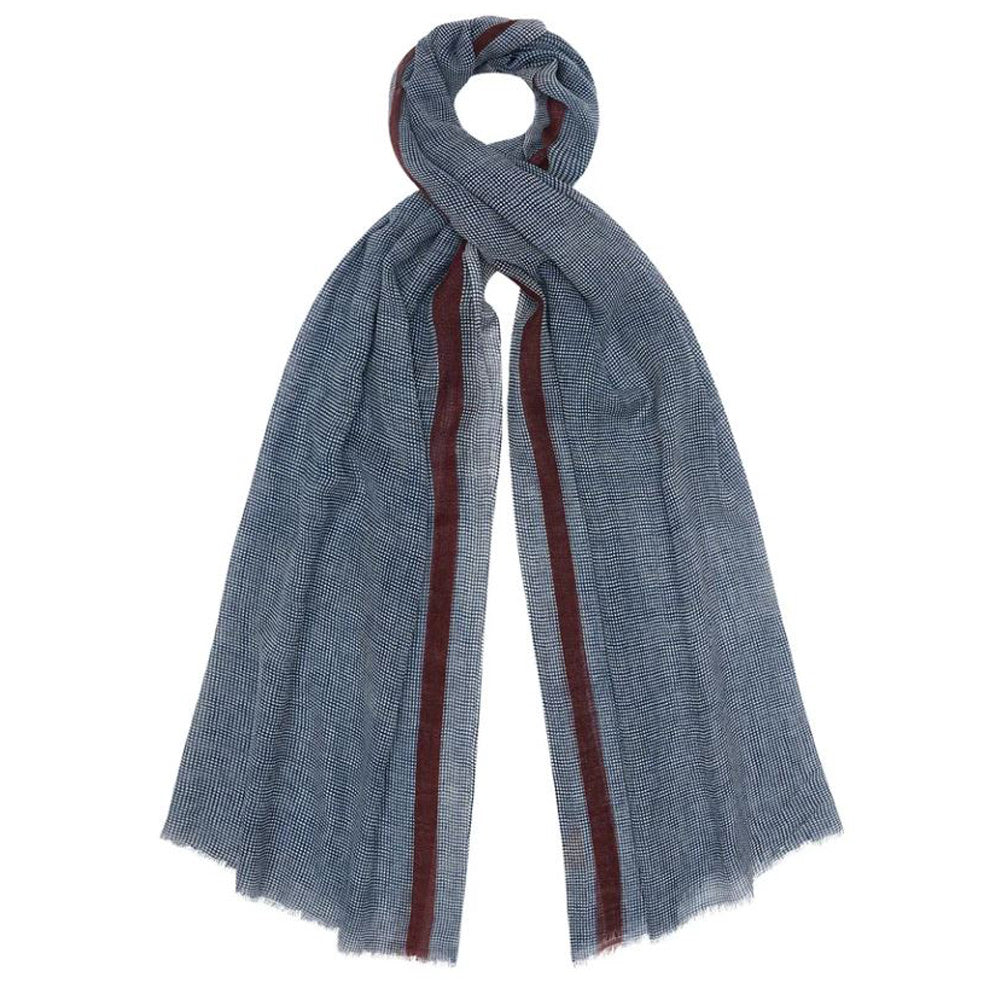 Harry Check Wool Scarf