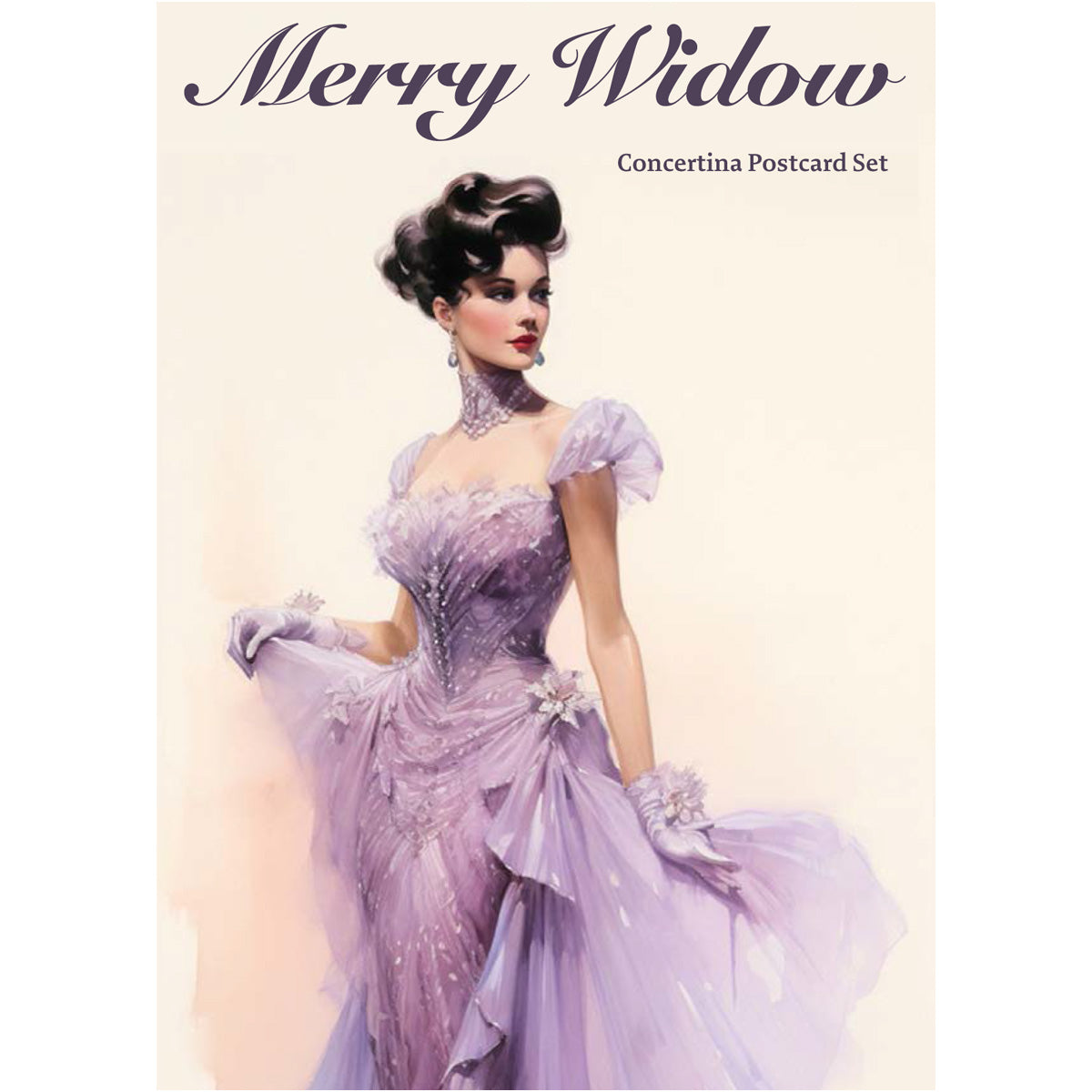 The Merry Widow Glyndebourne Concertina Postcard Pack