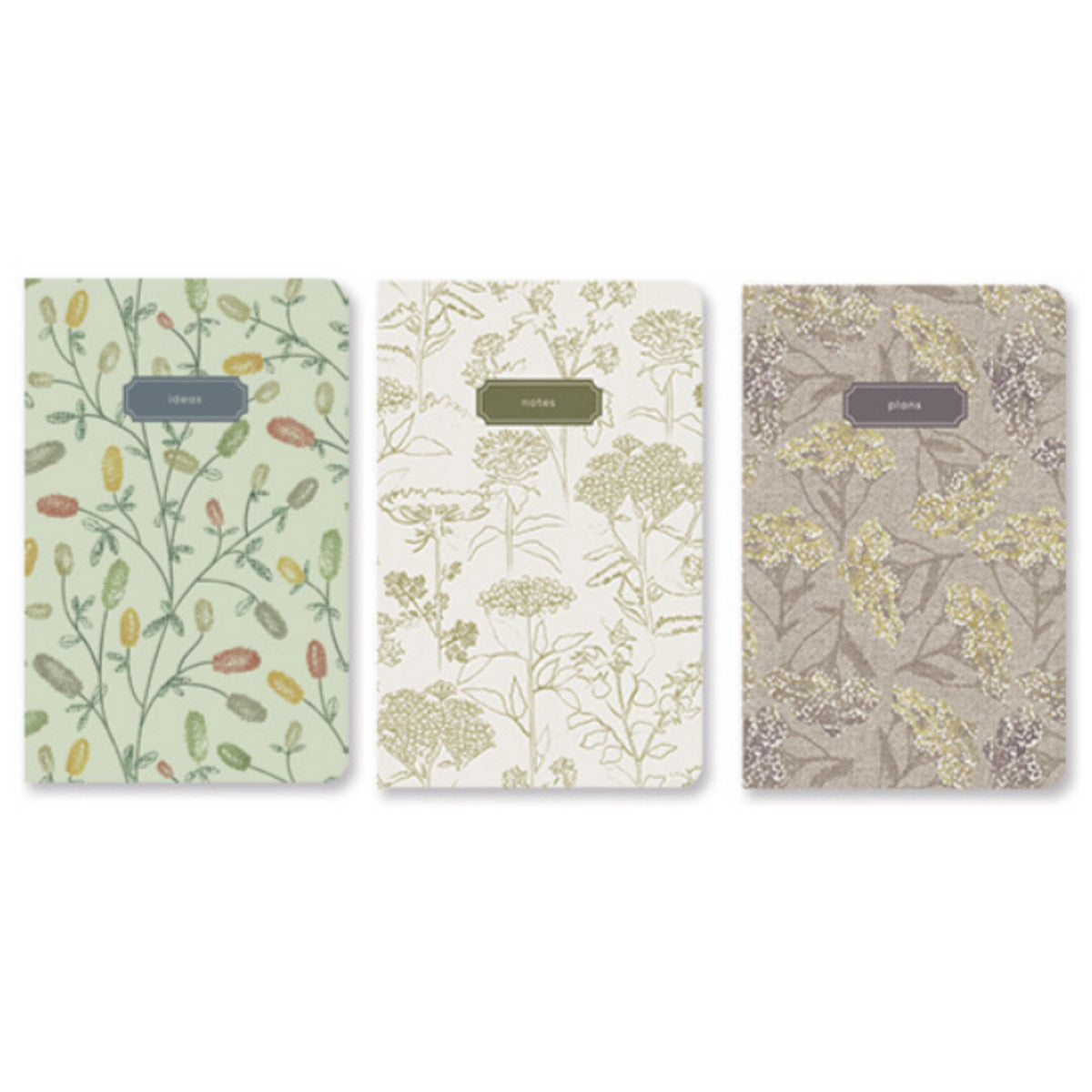 Set of 3 Eco Notebooks