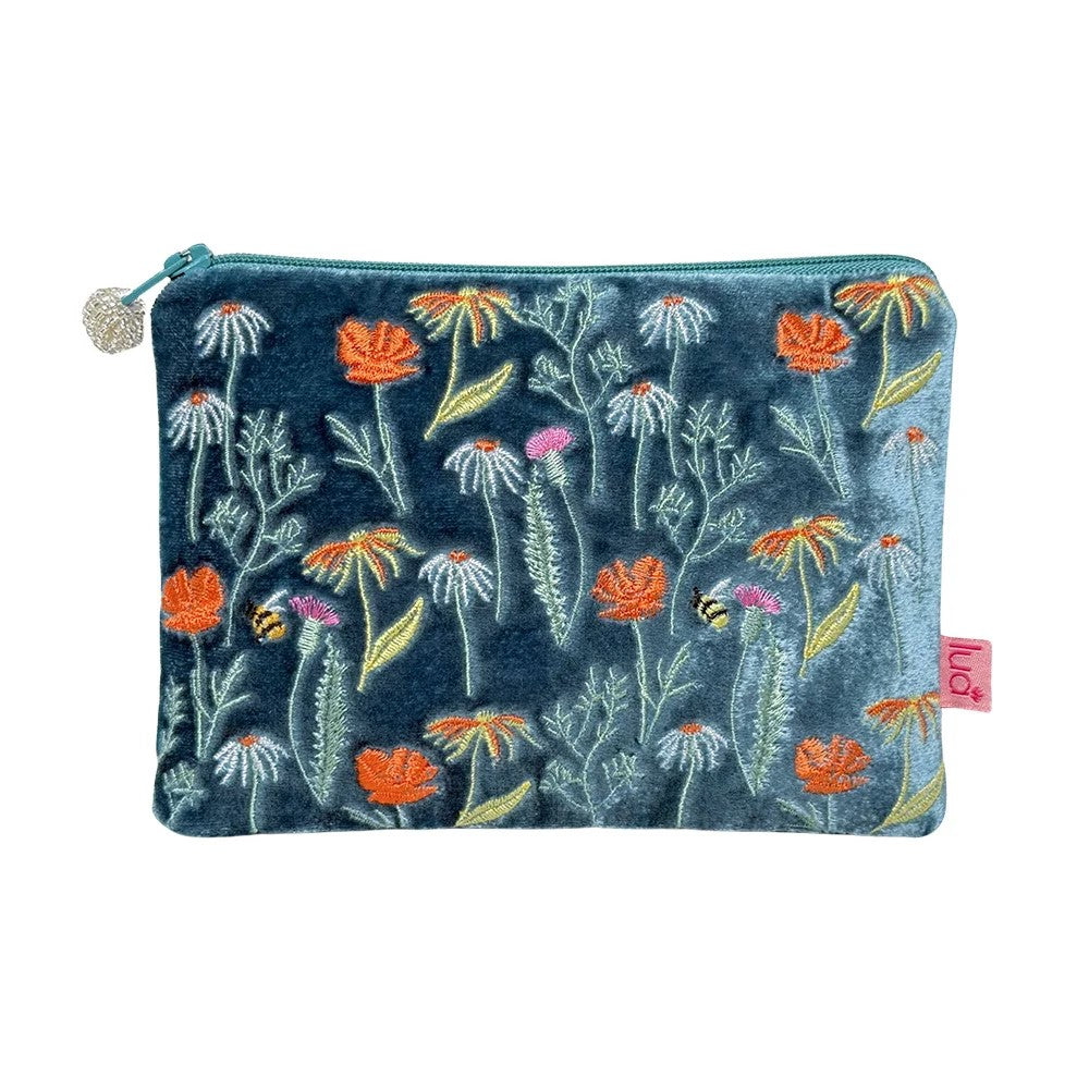 Meadow Velvet Purse