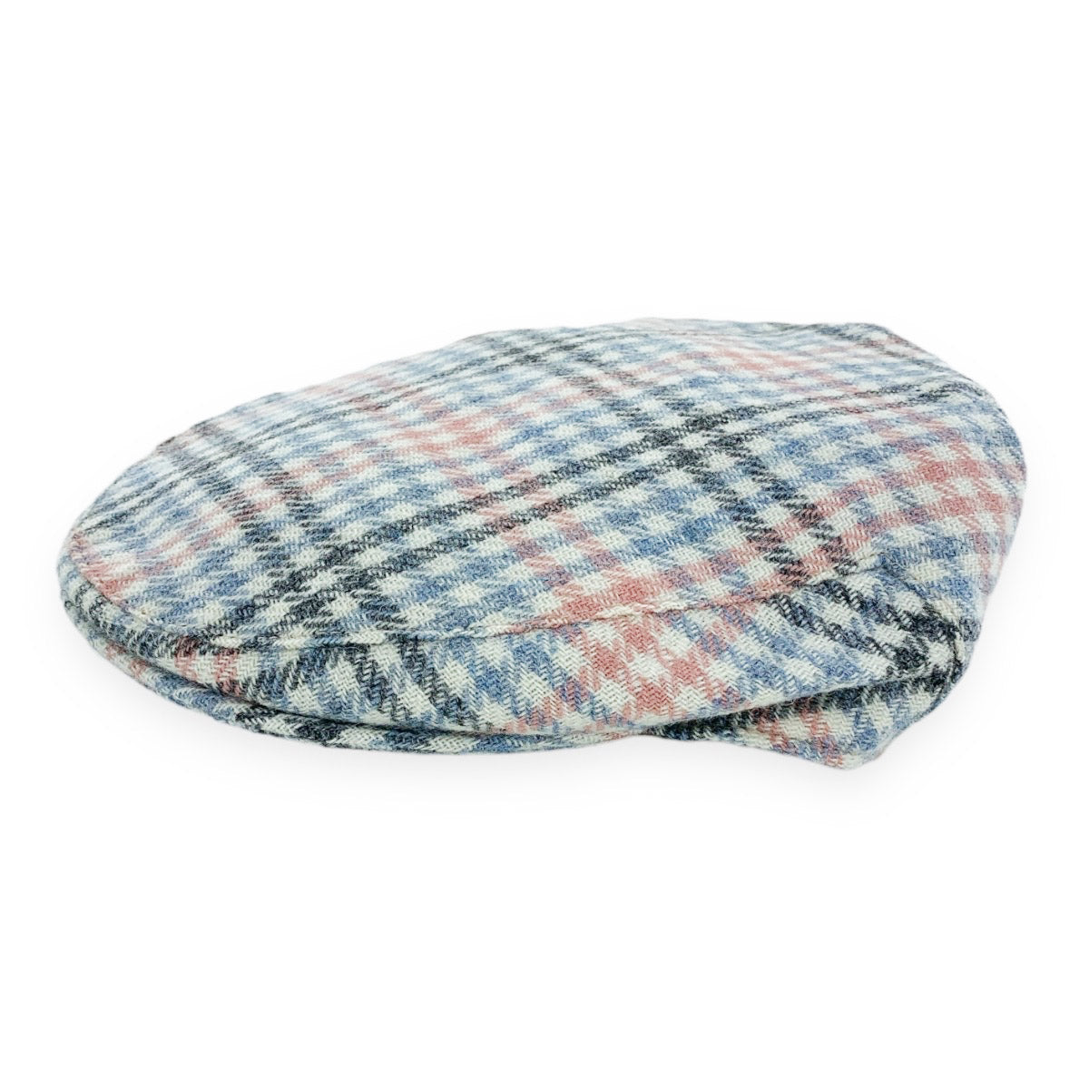 Sky Tweed Flat Cap