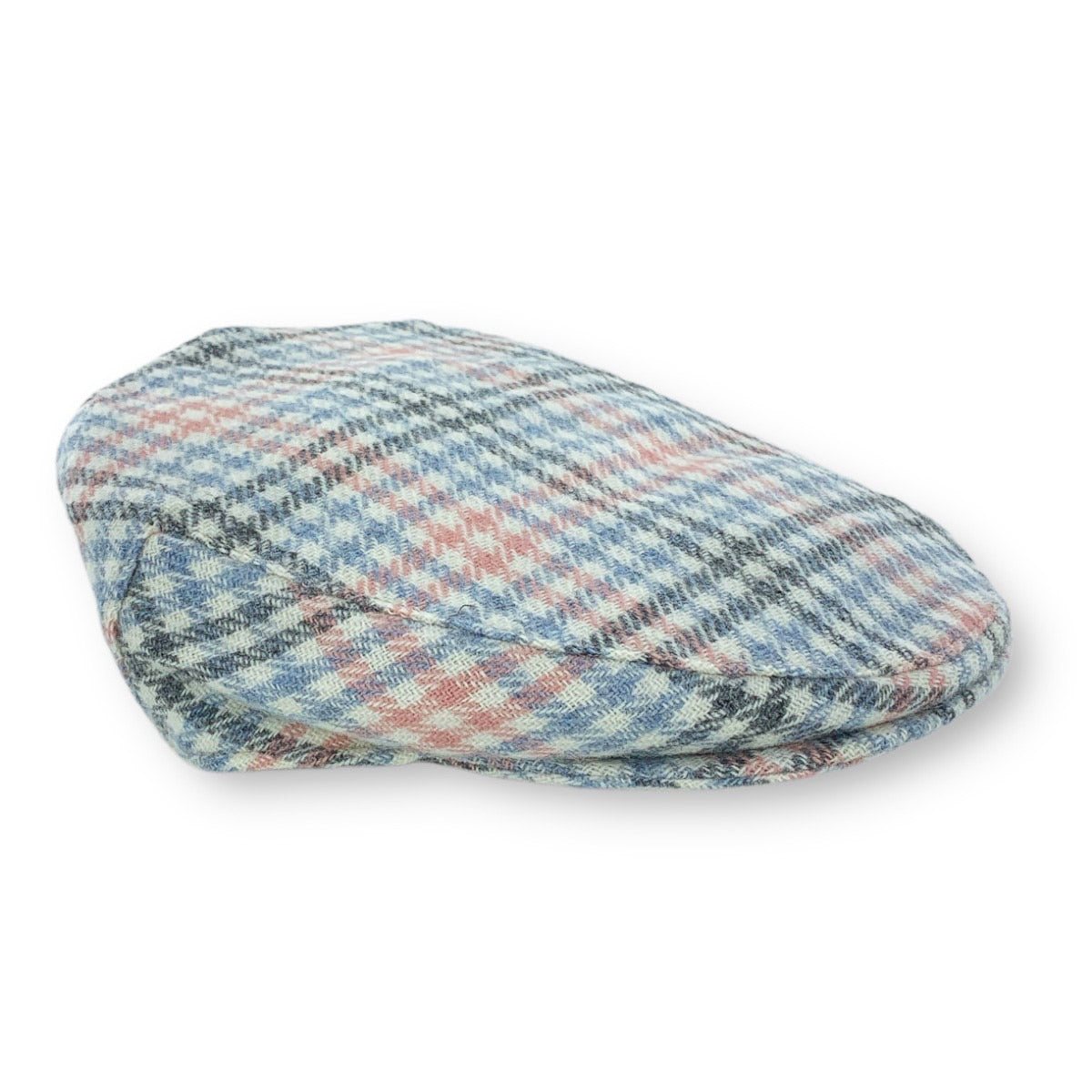 Sky Tweed Flat Cap