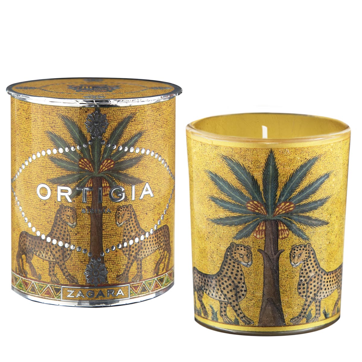 Zagara Decortaed Candle