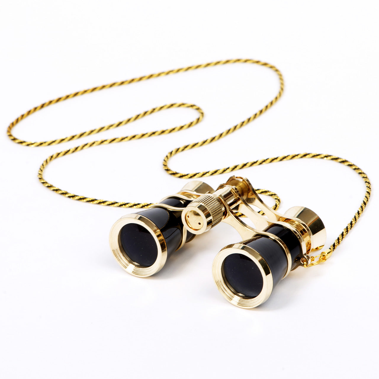 Black and gold opera glasses