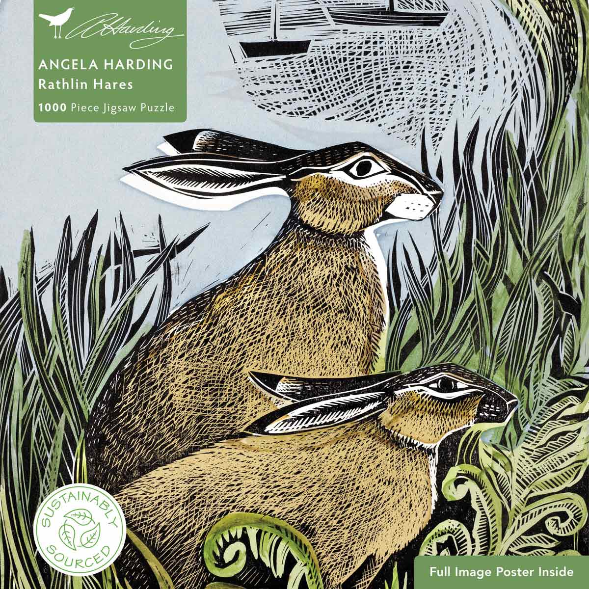 Rathlin Hares Puzzle By Angela Harding