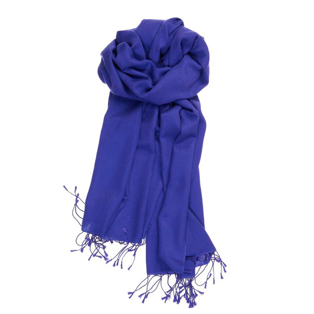 Indigo Blue Pashmina Scarf