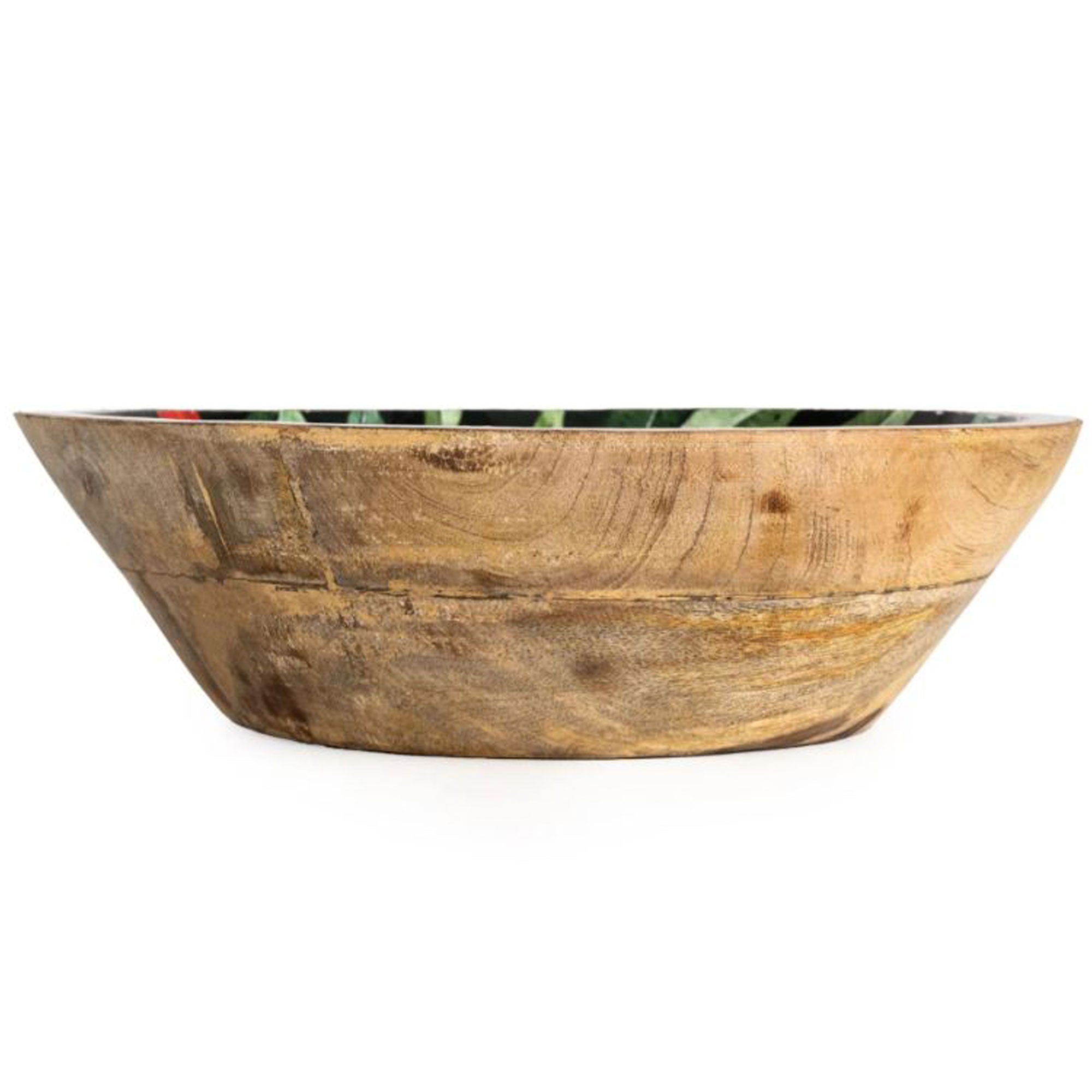 Large Mango Wood Chilli Bowl