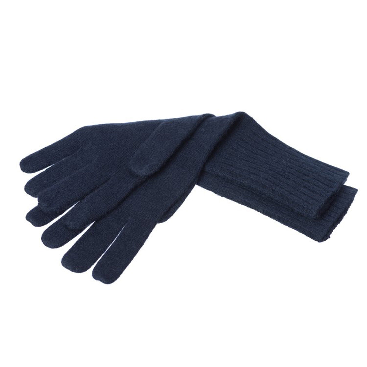 Navy Cashmere Gloves