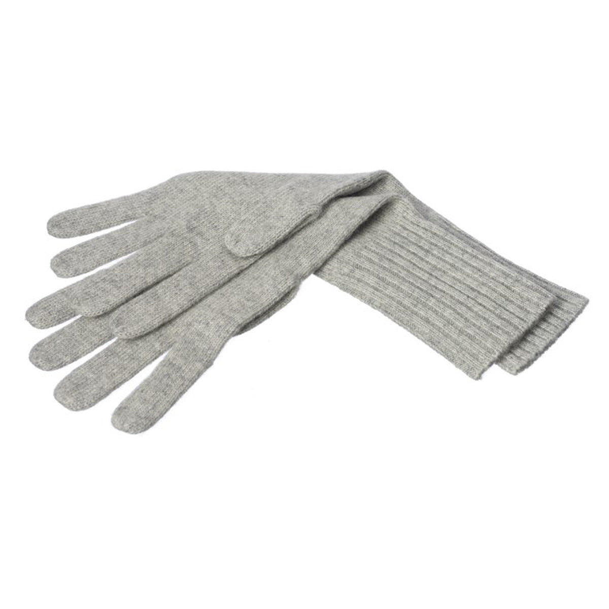 Light Grey Cashmere Gloves