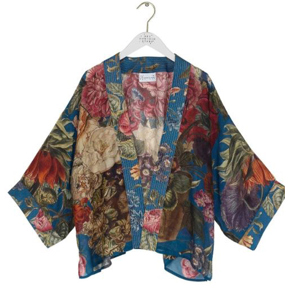 Primula Teal Kimono