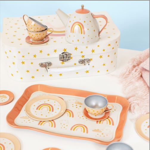 Rainbow Kids Tea Set for 4