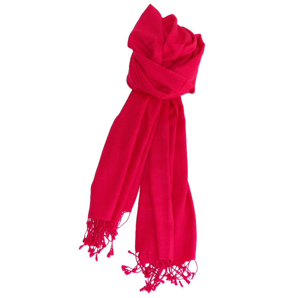 Red Raspberry Pashmina